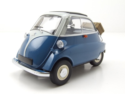 BMW Isetta 1955 blau weiß Modellauto 1:18 Minichamps