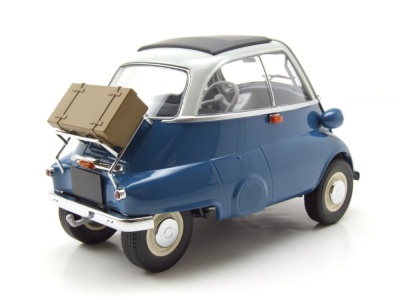 BMW Isetta 1955 blau weiß Modellauto 1:18 Minichamps