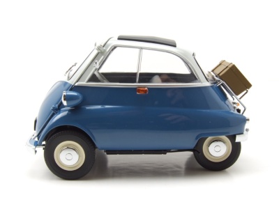 BMW Isetta 1955 blau weiß Modellauto 1:18 Minichamps