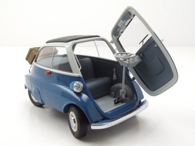 BMW Isetta 1955 blau weiß Modellauto 1:18 Minichamps