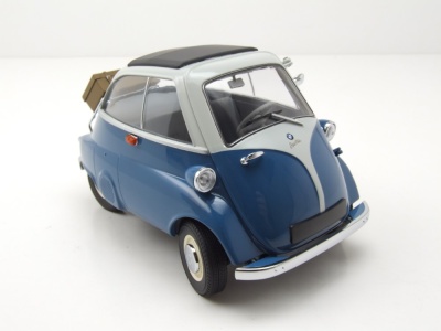BMW Isetta 1955 blau weiß Modellauto 1:18 Minichamps