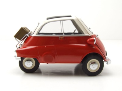 BMW Isetta 1955 rot weiß Modellauto 1:18 Minichamps