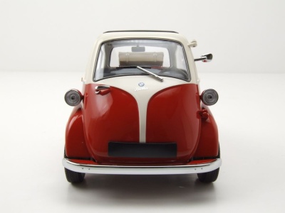 BMW Isetta 1955 rot weiß Modellauto 1:18 Minichamps