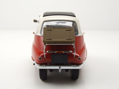 BMW Isetta 1955 rot weiß Modellauto 1:18 Minichamps