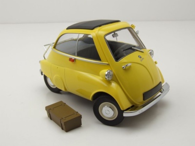 BMW Isetta 1955 gelb Modellauto 1:18 Minichamps