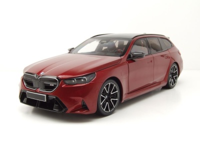 BMW M5 Touring Kombi 2024 dunkelrot metallic Modellauto...