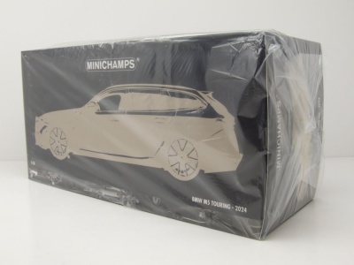 BMW M5 Touring Kombi 2024 dunkelrot metallic Modellauto 1:18 Minichamps