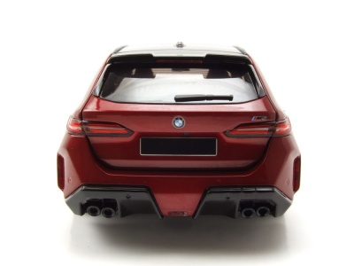BMW M5 Touring Kombi 2024 dunkelrot metallic Modellauto 1:18 Minichamps