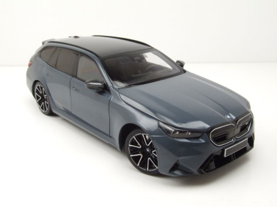BMW M5 Touring Kombi 2024 grau metallic Modellauto 1:18 Minichamps