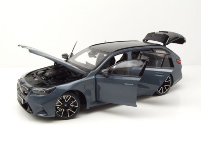 BMW M5 Touring Kombi 2024 grau metallic Modellauto 1:18 Minichamps
