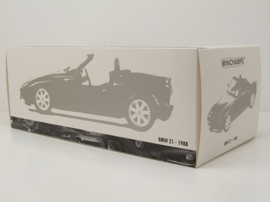 Modellauto BMW Z1 1988 gelb 1:18 Minichamps bei Modellautocenter