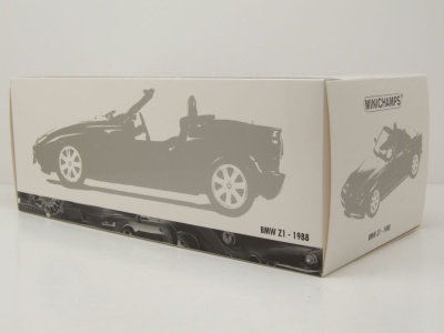 BMW Z1 1988 gelb Modellauto 1:18 Minichamps