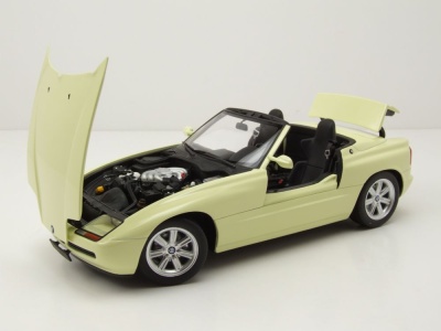 BMW Z1 1988 gelb Modellauto 1:18 Minichamps