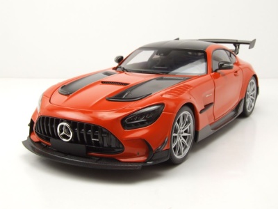 Mercedes AMG GT Black Series 2021 orange silberne Felgen...