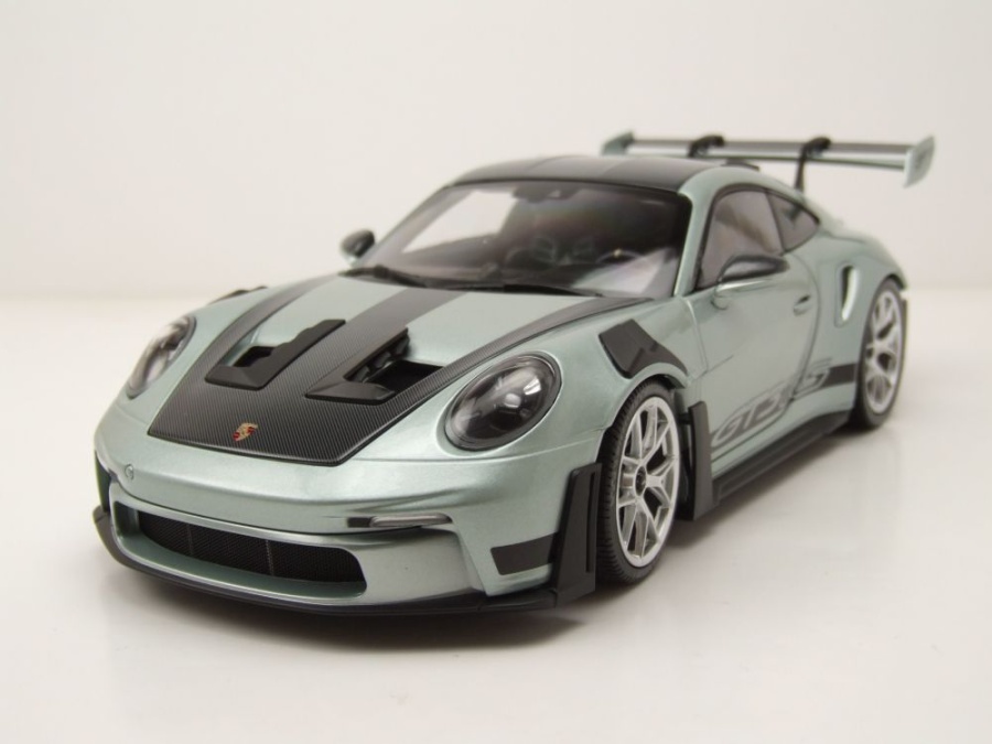 Porsche 911 (992) GT3 RS 2023 silber Modellauto 1:18 Minichamps