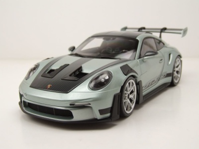 Porsche 911 (992) GT3 RS 2023 silber Modellauto 1:18...