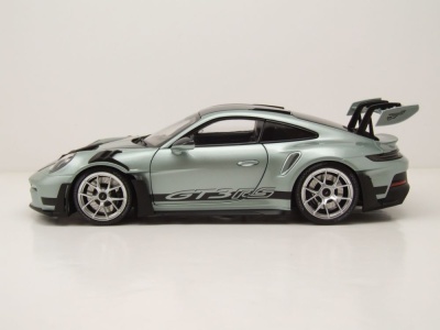 Porsche 911 (992) GT3 RS 2023 silber Modellauto 1:18 Minichamps