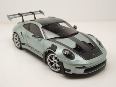 Porsche 911 (992) GT3 RS 2023 silber Modellauto 1:18 Minichamps