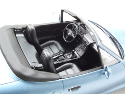 BMW Z3 Roadster 1997 hellblau metallic Modellauto 1:18 Minichamps