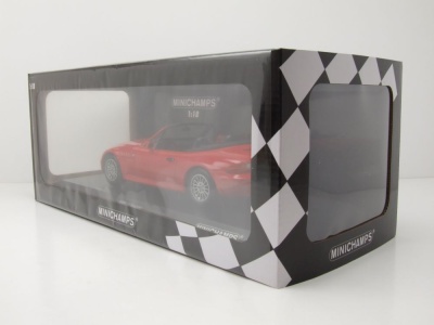 BMW Z3 Roadster 1997 rot Modellauto 1:18 Minichamps