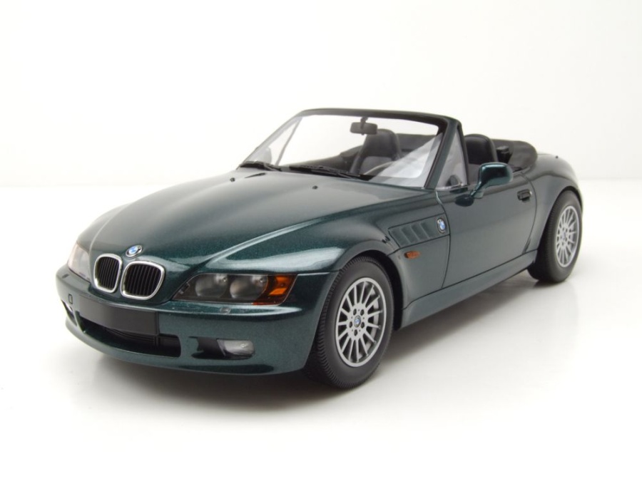 BMW Z3 Roadster 1997 dunkelgrün metallic Modellauto 1:18 Minichamps