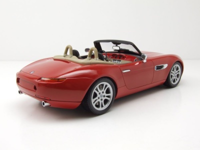 BMW Z8 Roadster 2000 rot Modellauto 1:18 Minichamps