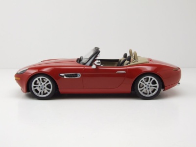 BMW Z8 Roadster 2000 rot Modellauto 1:18 Minichamps