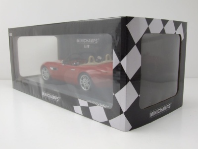 BMW Z8 Roadster 2000 rot Modellauto 1:18 Minichamps