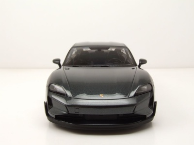 Porsche Taycan Turbo GT 2024 grau Modellauto 1:18 Minichamps