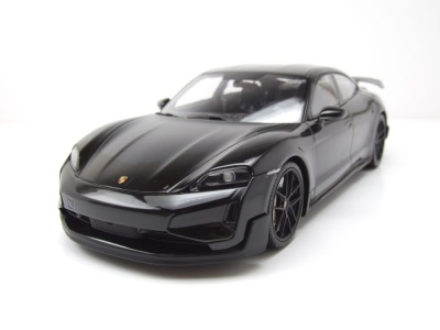 Porsche Taycan Turbo GT 2024 schwarz Modellauto 1:18...