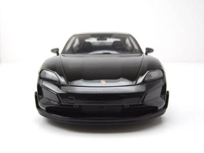 Porsche Taycan Turbo GT 2024 schwarz Modellauto 1:18 Minichamps