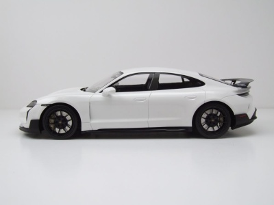 Porsche Taycan Turbo GT 2024 weiß Modellauto 1:18 Minichamps