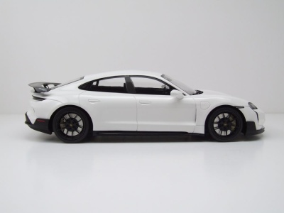 Porsche Taycan Turbo GT 2024 weiß Modellauto 1:18 Minichamps