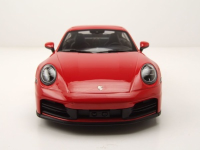 Porsche 911 (992.2) Carrera Coupe 2024 rot Modellauto 1:18 Minichamps