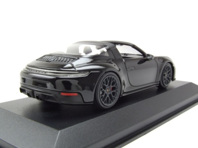 Porsche 911 (992.2) Targa 4 GTS 2024 schwarz Modellauto...