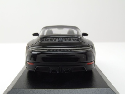 Porsche 911 (992.2) Targa 4 GTS 2024 schwarz Modellauto 1:43 Minichamps