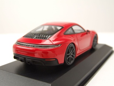 Porsche 911 (992.2) Carrera GTS 2024 rot Modellauto 1:43...