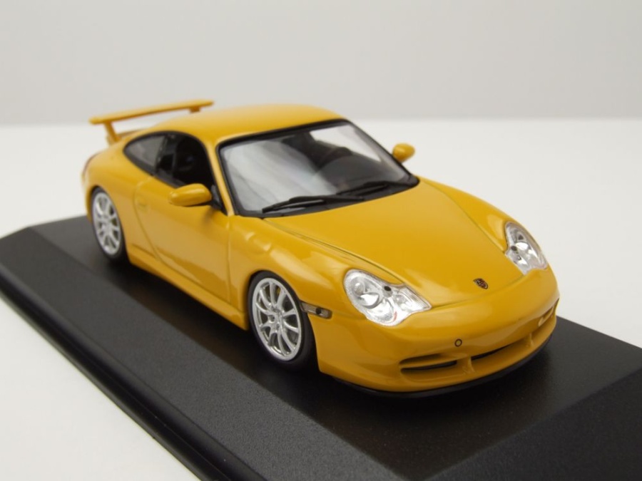 Minichamps 1:43 PORSCHE 911 GT3 YELLOW 2003 Modèle - 400062028