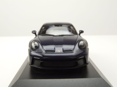 Porsche 911 (992) GT3 2021 blau metallic Modellauto 1:43 Minichamps