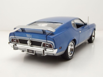 Ford Mustang Mach 1 MCACN 1971 blau Modellauto 1:18 Auto...