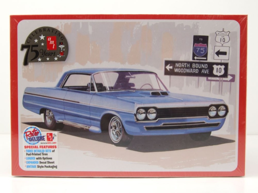 Chevrolet Impala Super Street Rod 1964 Kunststoffbausatz Modellauto 1:25 AMT
