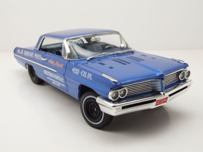 Pontiac Catalina HT Legends 1962 blau Modellauto 1:18 Auto World