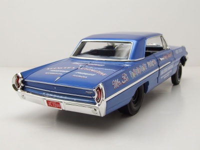 Pontiac Catalina HT Legends 1962 blau Modellauto 1:18 Auto World