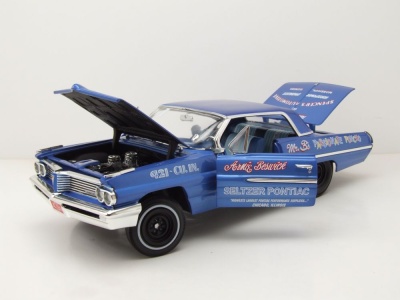Pontiac Catalina HT Legends 1962 blau Modellauto 1:18 Auto World