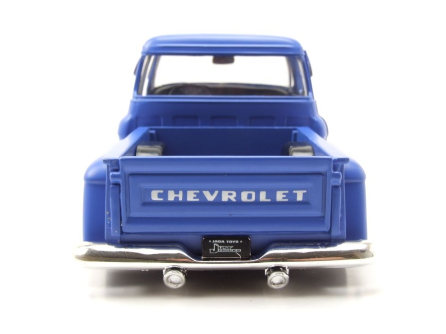 Modellauto Chevrolet Stepside Pick Up 1955 blau 1:24 Jada Toys bei