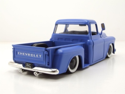 Chevrolet Stepside Pick Up 1955 blau Modellauto 1:24 Jada...