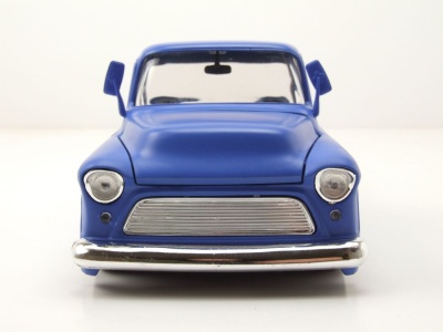 Chevrolet Stepside Pick Up 1955 blau Modellauto 1:24 Jada Toys