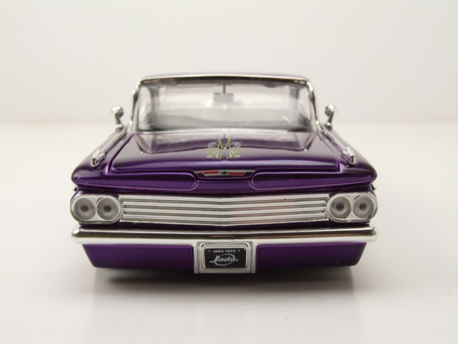 Modellauto Chevrolet Impala SS Dub Wire 1959 lila 1:24 Jada Toys