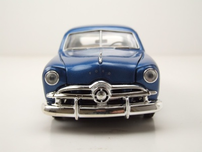 Ford Coupe 1949 blau Modellauto 1:24 Motormax