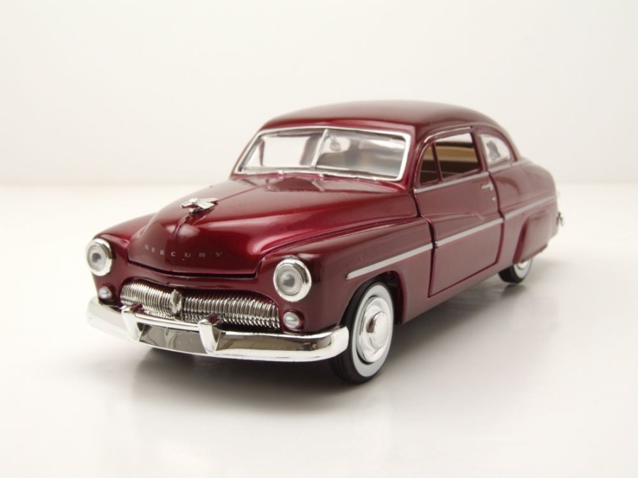 Mercury Coupe 1949 rot metallic Modellauto 1:24 Motormax